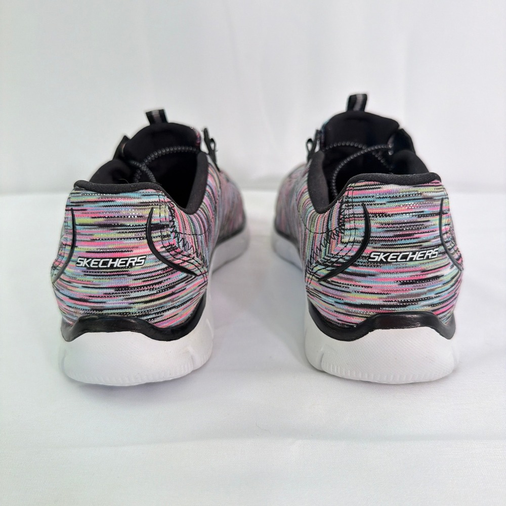 Skechers Flex Appeal 2.0 High Energy Multi Color Knit Bungee Sneakers Womens 5 - Picture 12 of 16